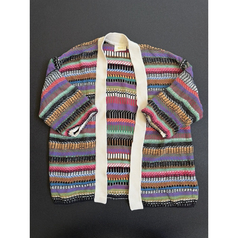 Maeve by Anthropologie Cardigan Sweater Multicolor Size M